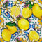 HEKO PANELS Stoff Oxford Wasserdichte Meterware Canvas-Stoff Polyester Stoff Zum Nähen Nähstoffe Möbelstoffe Dekostoffe Handwerken Wasserabweisend Blickdicht Zitronen 1 Meter 155 x 100 cm, DX362