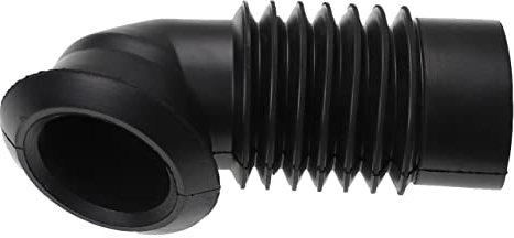 vhbw Tuyau de remplissage lave-linge 18 cm - coudé compatible avec De Dietrich LW1651F1, WV27300311