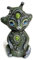 Außerirdische Statue Alien Statue Garten Skulptur Outdoor-Dekoration Lustige Gartendeko Figuren, Geeignet für Bürogarten, Schlafzimmer, Outdoor-Garten dekorative Dekoration