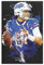 BAVIEN Josh Allen Poster, Fußballkunst, Leinwand-Poster, Schlafzimmer-Dekor, Sportlandschaft, Büro, Raumdekoration, Geschenk, Unrahmen: 30 x 45 cm