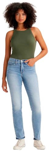 Levi's Damen 314 Shaping Straight Jeans, Twice The Time, 31W / 34L