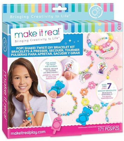 Make It Real Armband Set Pop Shake Twist!, Kreatives Spielzeug