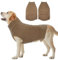 Katzinst Hundepullover,Hund Pullover für Große Hunde,Strickwaren Pullover Hund, Dickes Material Pullover Haustiermantel für Winter, Fleece Hund Pullover für Pitbull Labrador,Khaki,2XL
