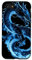 Coque pour iPhone SE (2020) / 7 / 8 Dragon japonais volant avec Kanji fantasy tatouage manga