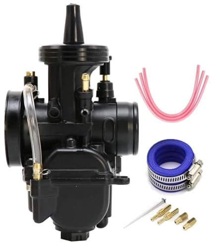 Filtro Carburatore Sistemi Motore Carburatore 4T per Moto con Adattatore Power Jet per Moto(21mm)