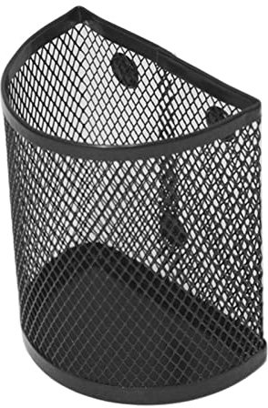 Qinlenyan Porte-crayons multifonction avec panier magnétique pour ranger vos stylos, grande capacité, noir