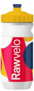 Rawvelo 600ml WATER BOTTLE, BPA Free Reusable Sports Cycling Water Bottle, Squeezy Bidon, Screw-on Cap & Leakproof Pull Lid - Drink on a Bike, at the Gym, in the Car or Outdoor