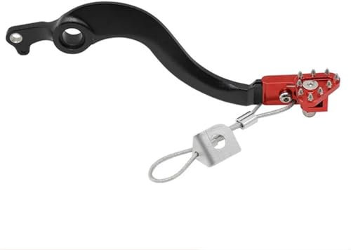 CIJFRNAKL Pedal de Freno de Motocicleta para H&ond&a CRF250R CRF450R CRF450RX 2002-2020 Piezas De Moto De Cross Palanca De Freno De Pie CNC Trasera De Motocicleta(2)