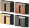 Akustikpaneele Holz Farbmusterpack, TONOR 4-pack 10,5x7,5x2,1cm Holzpaneele Wand, Dekorative Wandpaneele Holzoptik für Schalldämmung Schallschutz, 4 Farben