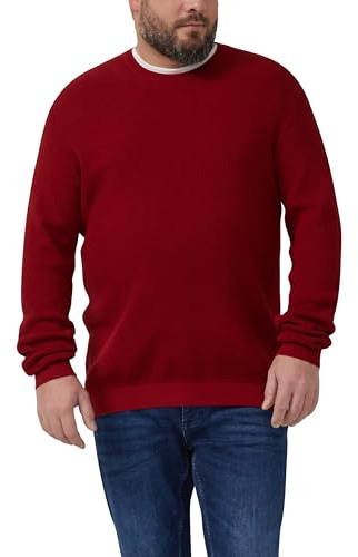 s.Oliver Strukturmix-Pullover aus Reiner Baumwolle