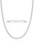Esrael 925 Sterling Silber Kette für Herren 3mm Silberkette Herren Kubanische Halskette Männer Silber Halskette Männer Jungen Schmuck Geschenke 20Zoll