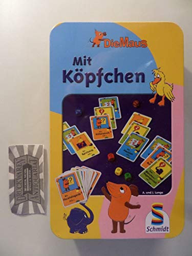 Schmidt Spiele - Die Maus, Mit Köpfchen, Metalldose