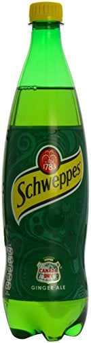 Schweppes Canada Dry Ginger Ale 1 Litre (Pack of 12)