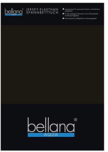Bellana Aqua Mutlifunktions-Spannbetttuch schwarz 140 - 160 x 200 - 220 cm