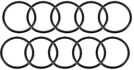 sourcing map 10Stk.Nitrilkautschuk O-Ringe 45mm AD 39mm ID 3mm Breite Metrische Dichtung
