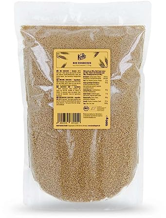 KoRo - Bio Couscous 1,5 kg - Aus 100% biologischem Anbau ohne Zusätze - Natürlich und schnell zubereitet