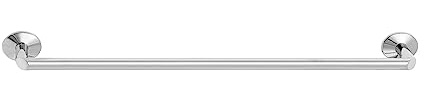 Robert Welch Oblique Towel Rail, Single. Made from stainless steel. Easy clean. 25-year guarantee.