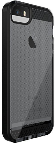 Tech 21 T21-5276 Evo Mesh Case with Flexshock for Apple iPhone 5/5S/SE - Smokey Black