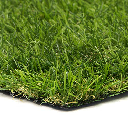 STI Prato Sintetico 20mm Finta Erba Tappeto Manto Giardino 4 Sfumature Colore 1x5mt