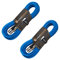 VisioSound 2 Pack 10m Blue/Blue Male XLR to 6.35mm Stereo Jack Lead / Balanced Signal Patch Cable