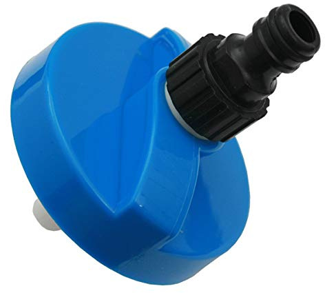 Couvercle de réservoir d'eau Gardena - Raccord pour caravane, camping-car - Bleu - Grand