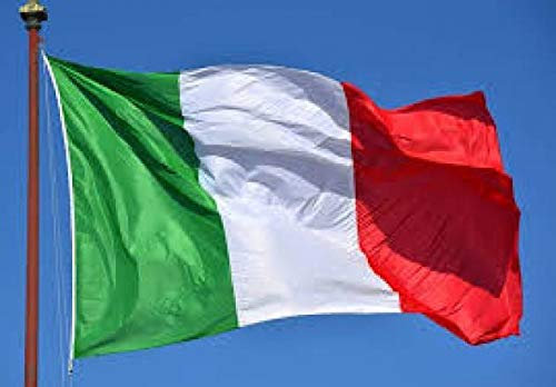 Bandiera Italia cm100x150 da Esterno Tessuto Nautico di 130gr m² | NS Bandiere