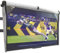 Outdoor TV Cover 70-75 inch - WITH FRONT FLAP - Weatherproof, Waterproof protection, Soft Interior, With Bottom cover - Gray