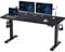 Devoko Electric Standing Desk 160 x 80cm with USB Charging Height Adjustable with Desktop Sit Stand Up Heavy Duty Steel 3 Memory Smart Pannel(Black)