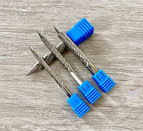 Carbide Steel Drill Tyre Cutter Drill Mill Bits Set Solid Rotary Burrs Shanks Patch Plug Repair Tools