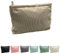 YEJAHY Kleine Make-up-Tasche, Cord-Kosmetiktasche, Make-up-Tasche, Organizer, Aufbewahrungstasche, Reise-Kulturbeutel, Zubehör-Organizer für Frauen, Khaki