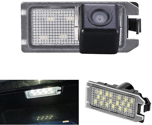 Dynavsal Weitwinkel Einparkhilfe Wasserdicht Nachtsicht HD Rückfahrkamera Ersatz für Dodge Viper Coupe/Jeep Compass M6 M7 MP MV/Grand Cherokee IV WK WK2 Mopar/Patriot MK74/Levante SUV M161