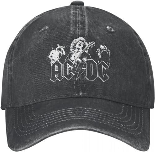 Baseballkappe Snapback Sonnenhut AC DC Fonstola Herren Damen Baseballkappen Distressed Washed Hats Cap Classic Outdoor Running Golf Kopfbedeckung Geschenk Männer Frauen