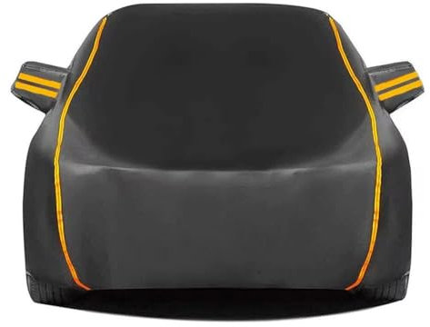 Autoabdeckung, kompatibel mit Smart Fortwo Forfour 450 451 452 453 454 EQ, Autoabdeckung,1-Black