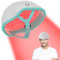 KTS Wireless Laserlicht Therapie Haarwachstum Helm Gerät, Lasersonden Haarwuchs-Kappe, Außenpool Haarwuchsgeräte, Wiederaufladbar Haarausfall Behandlung Für Männer Und Frauen