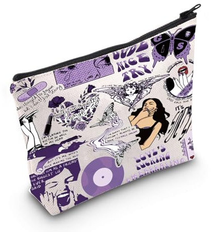 WZMPA Ästhetische Tragetasche mit Songtext, Sänger-Tour, Konzert, Geschenk, Sänger, Musik-Thema, Umhängetasche, Sänger-Merchandise-Artikel, Dude Gu, Large