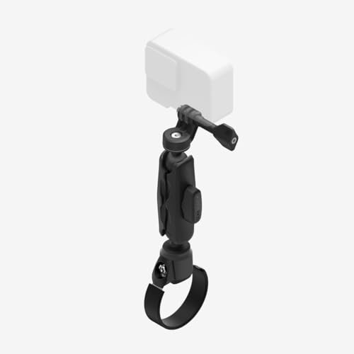 Quad Lock Action Camera Kit with Roll Cage Hose Clamp and Dual Pivot Arm (Medium)