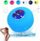 Integralz Shower Speaker, Integralz Speaker, Bathroom Waterproof Wireless Bluetooth Speakers with LED Light, Mini Bluetooth Shower Speaker Waterproof Suction, for Bathroom And Outdoors (Blue)