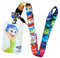 Xingbiyou Porta Badge con Cordino Inside Out, Laccetto con Titolare della Carta, Cartoni Animati Cordino Lanyard, Porta Badge Da Collo, per Carte di identità, Chiavi, Studente (F)