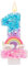 Vela de Cumpleaños con Número Arcoíris, Velas Macarrones Brillantes y Coloridas para Pastel Cumpleaños Suministros para Fiestas Temáticas de Dibujos Animados (Número 1)