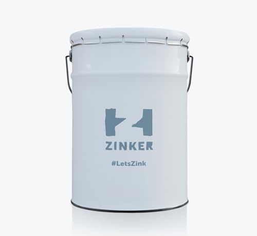 ZINKER 96 INDUSTRIAL - pintura zinc con 96% de zinc en capa seca y 99% pureza