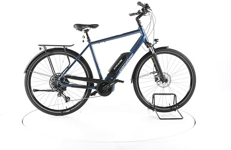 Corratec E Bike E-Power Urban 28 Trekking E-Bike Herren 29 Zoll Elektrofahrrad, Bosch 50 Nm 500 Wh, 12 Gänge, Hydraulische Scheibenbremse 174-185 cm blau (Generalüberholt)