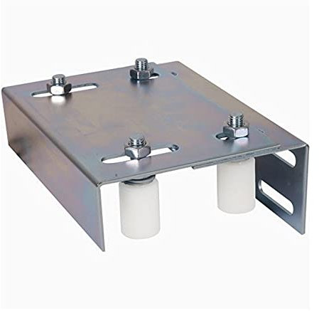 Rail de guidage 4 galets modulables pour portails coulissants