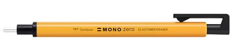 Tombow EH-KUR56 - Borrador de precisión, color naranja neón