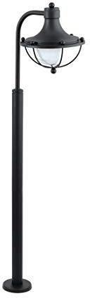 Eglo MONASTERIO Stehleuchte, Stahl Verzinkt, schwarz 32 x 22 x 106,5 cm
