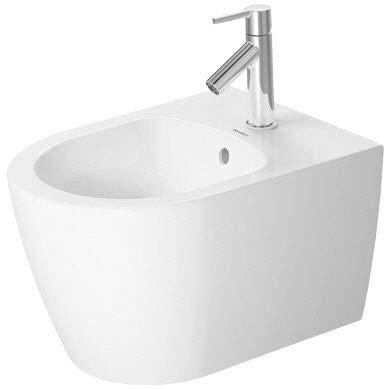 Duravit ME by Starck Wand Bidet Weiß Seidenmatt 480 mm - 22901532001