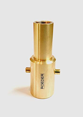 ROEDER-Gas Bajonett Holland Adapter M16 80mm lang Tankadapter LPG GPL