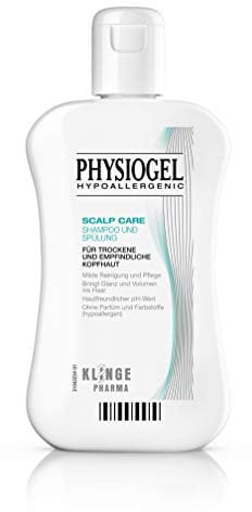 Physiogel Scalp Care Shampoo und Spülung, hypoallergen - Für trockene und empfindliche Kopfhaut, 250ml
