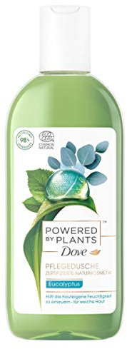 Dove Powered by Plants Pflegedusche Eucalyptus mit pflanzenbasierten Wirkstoffen für weiche und strahlende Haut 250 ml 1 Stück