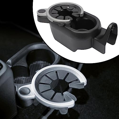 FanPaYY Getränkehalter Mittelkonsole Becherhalter für Benz Smart Fortwo W451 Auto Becherhalter Mittelkonsole Automotive A4518100370 A4518100370, Schwarz