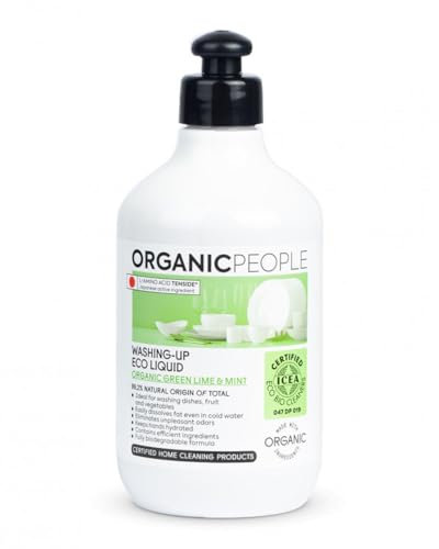 Green Lime and Mint Ecological Liquid Dishwasher 500 ml (Mint - Lime)
